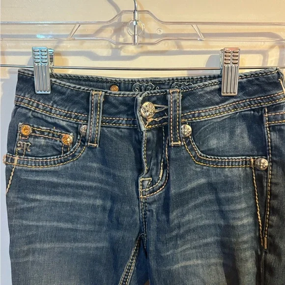 Miss Me Kids Blue Denim Jeans - Picture 3 of 5